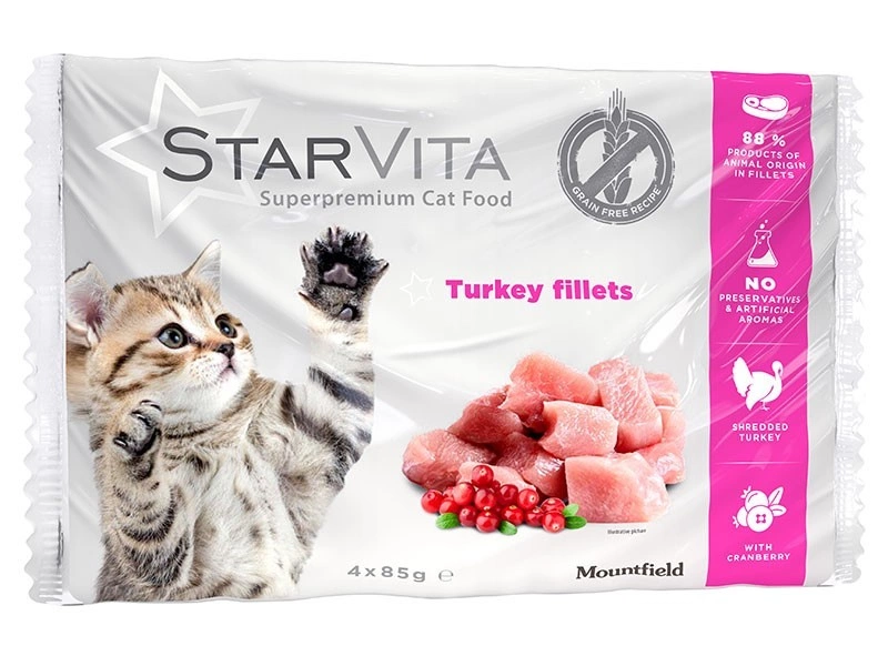 Starvita-Beutel für Kätzchen 4x85 g
