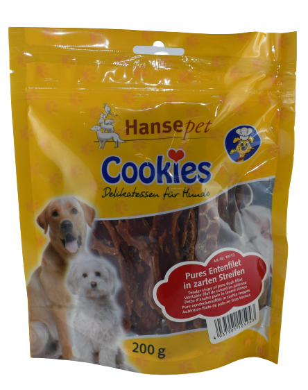 Coockies pures Entenfillet in Streifen