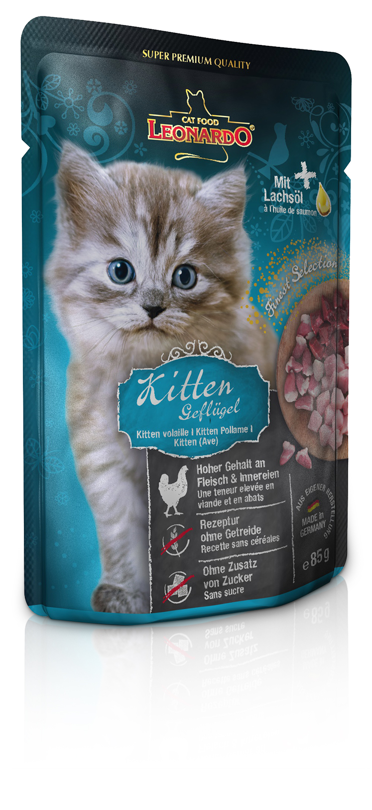 Leonardo Kitten Geflügel 85g