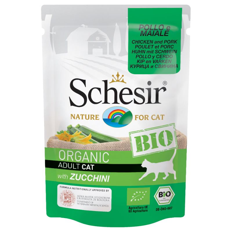 Shesir Huhn und Schwein mit Zucchini 85g