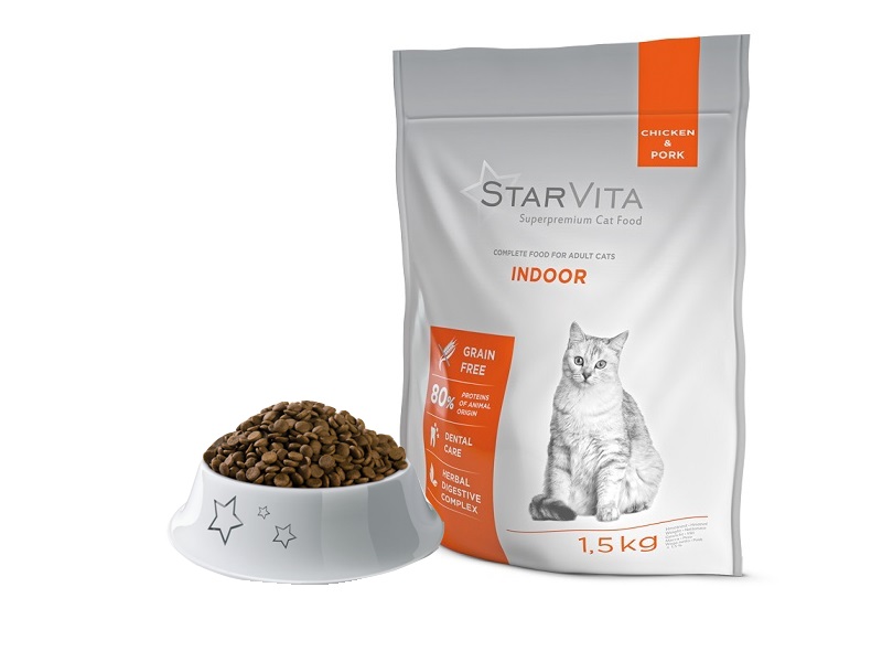 Cat Indoor (Huhn&Schwein) 1,5kg