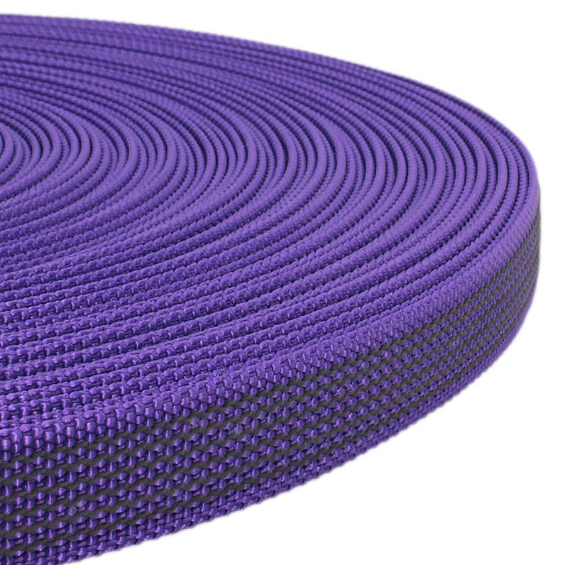 Schleppleine Gurtband violett 15mm/20mm