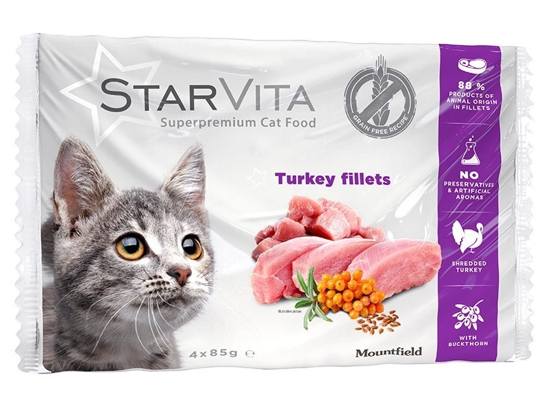 Starvita Beutel für kastrierte Katzen 4x85 g