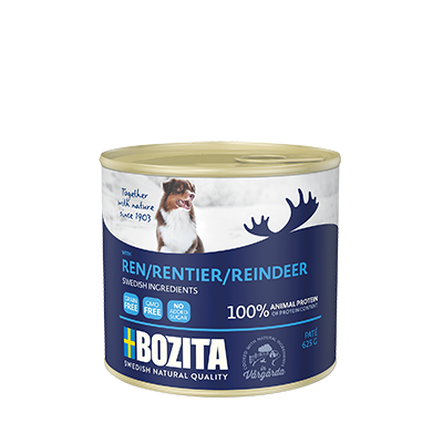 BOZITA MIT RENTIER PATÉ IN DER DOSE