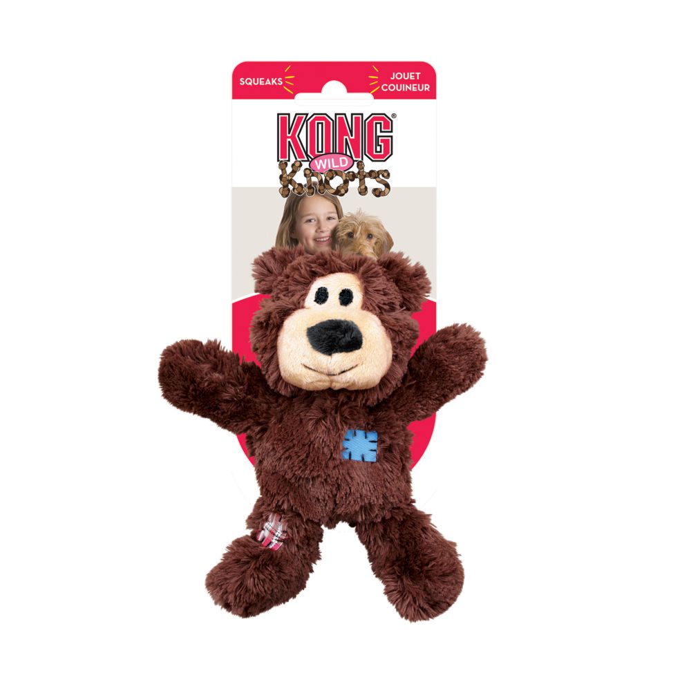Hundespielzeug Wild Knots Bear assorted