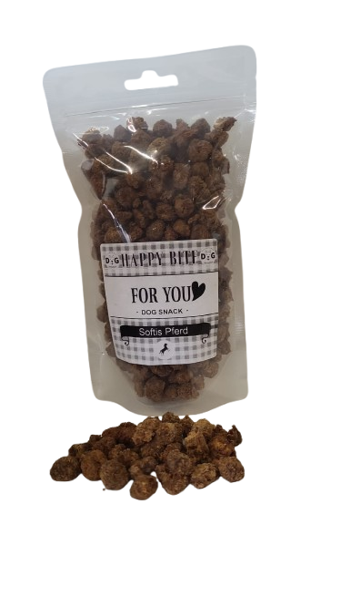For You Softis Pferd Dog Snack 250g